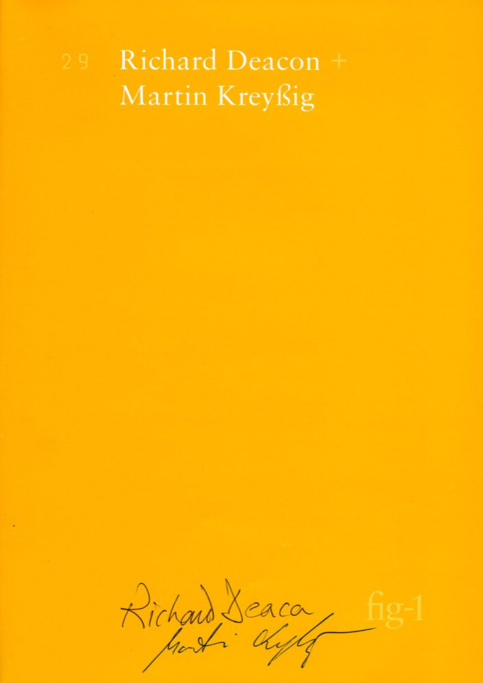 29 Richard Deacon + Martin Kreyssig