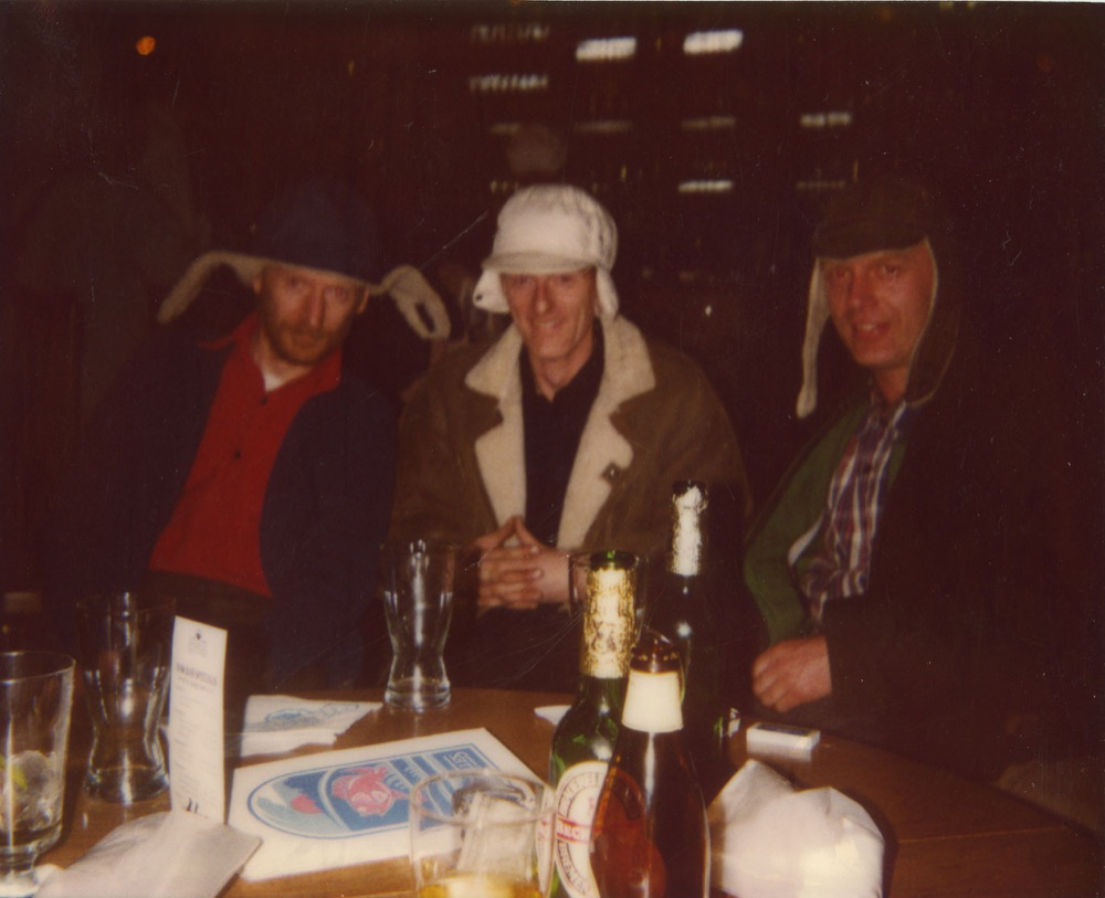 From left: Bill Woodrow, Tony Cragg, Richard Deacon