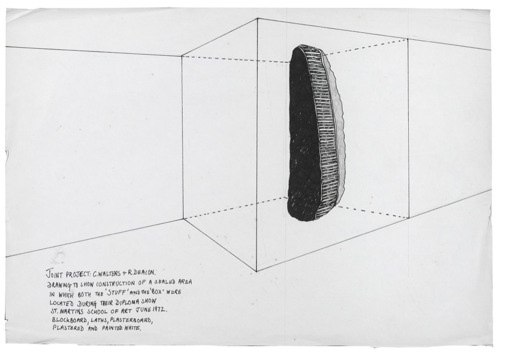 Joint work: Richard Deacon/Clive Walters: Drawing for the Hidden Room