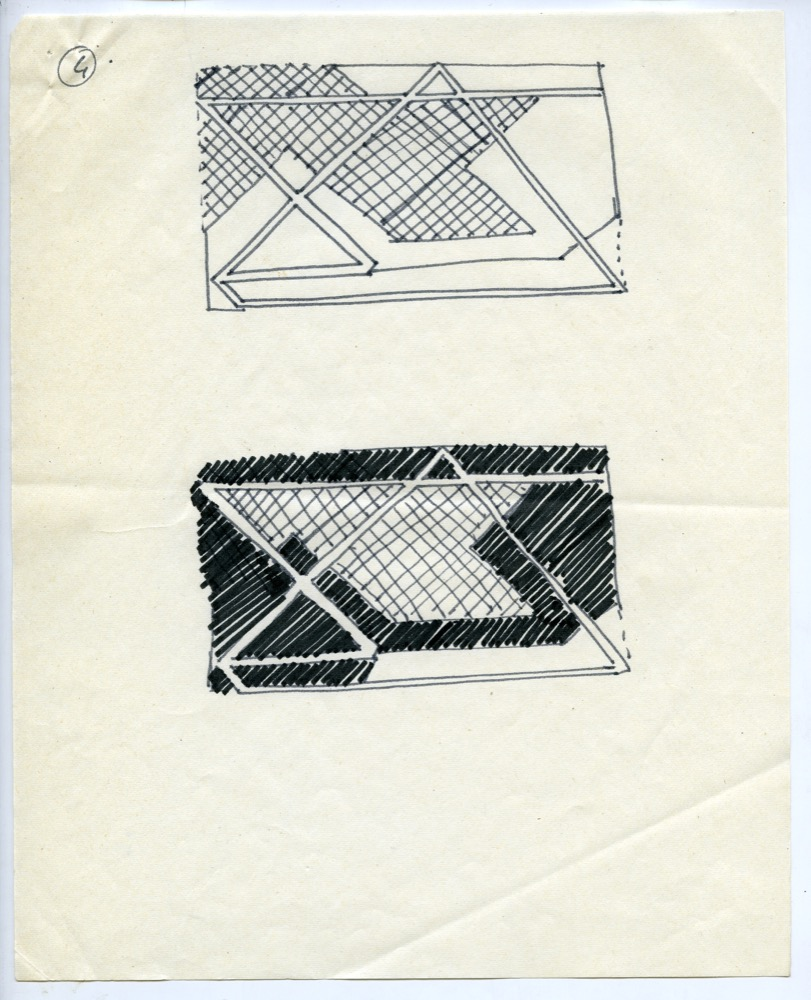 Notes and sketches  ‘New Work’ 4