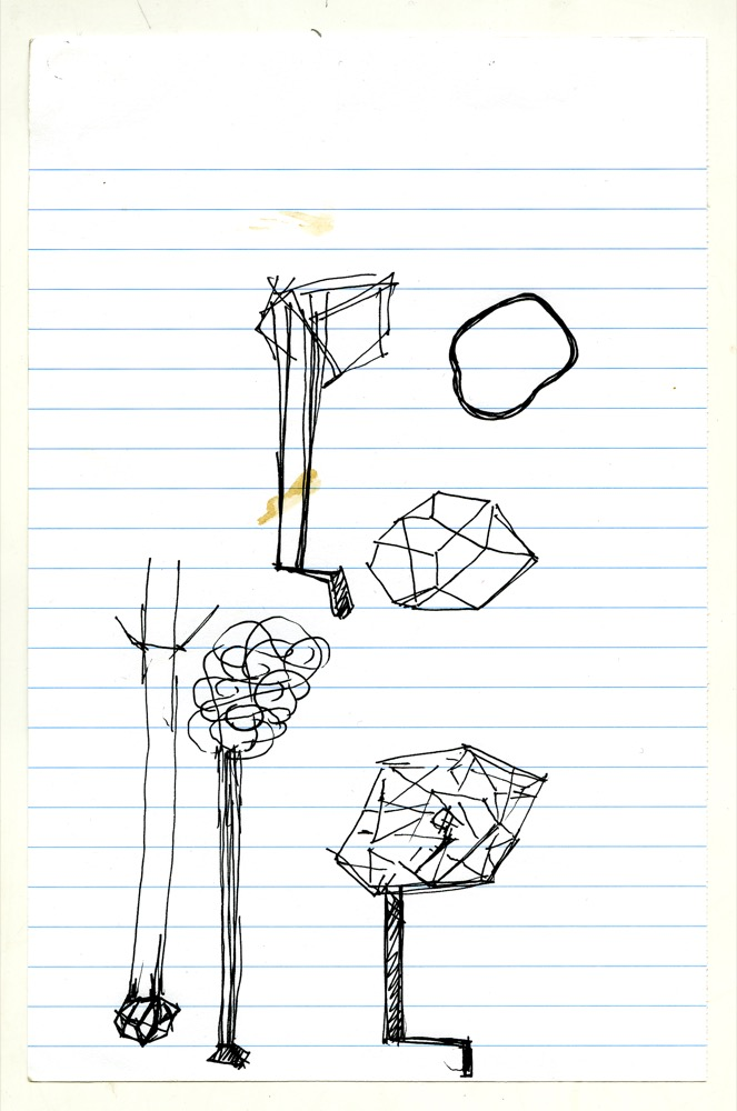 Preliminary Drawing for 'Water Under the Bridge'