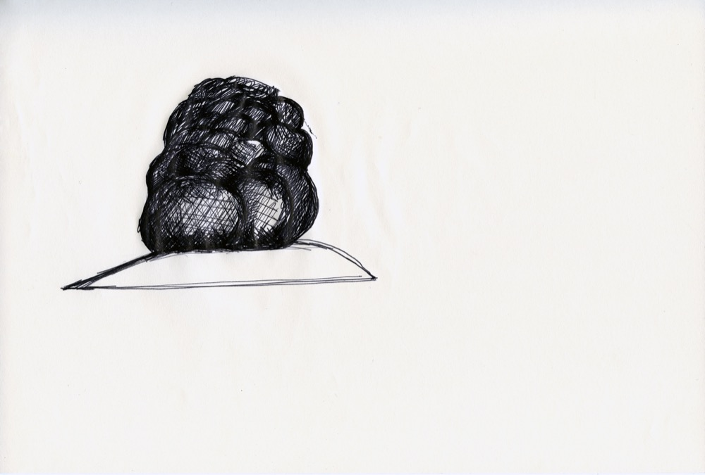 Sketch for a public sculpture proposal for a site in Atlanta, Georgia, in connection with preparations for the '96 Olympics