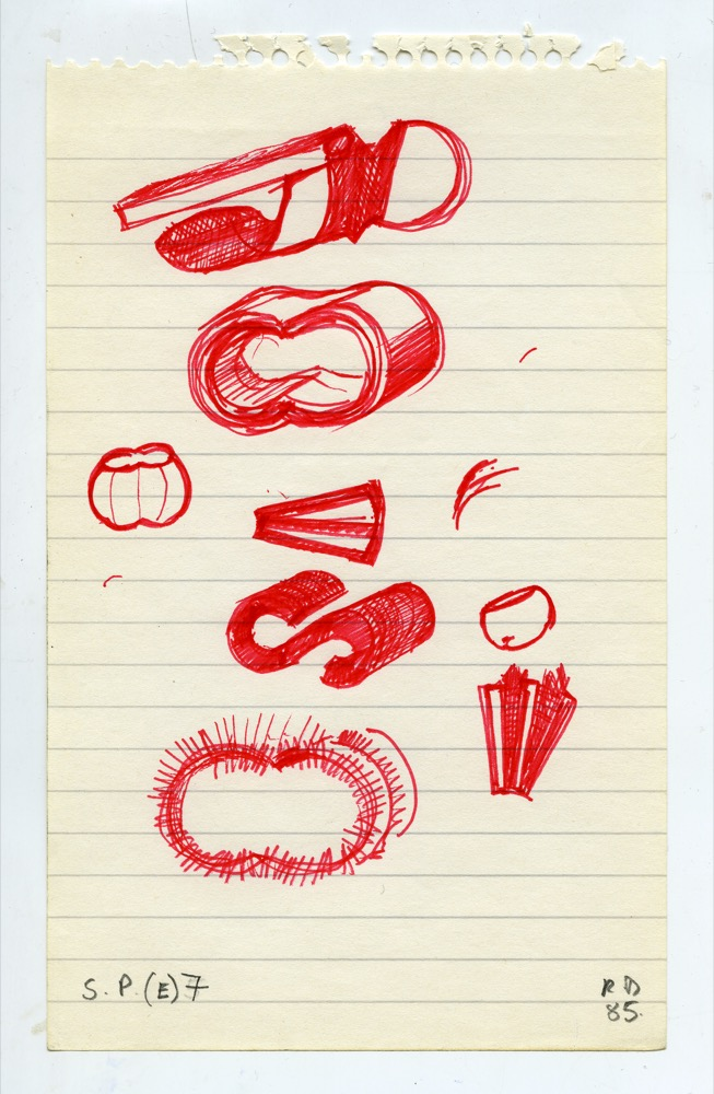 Study For 'Blind, Deaf And Dumb B'