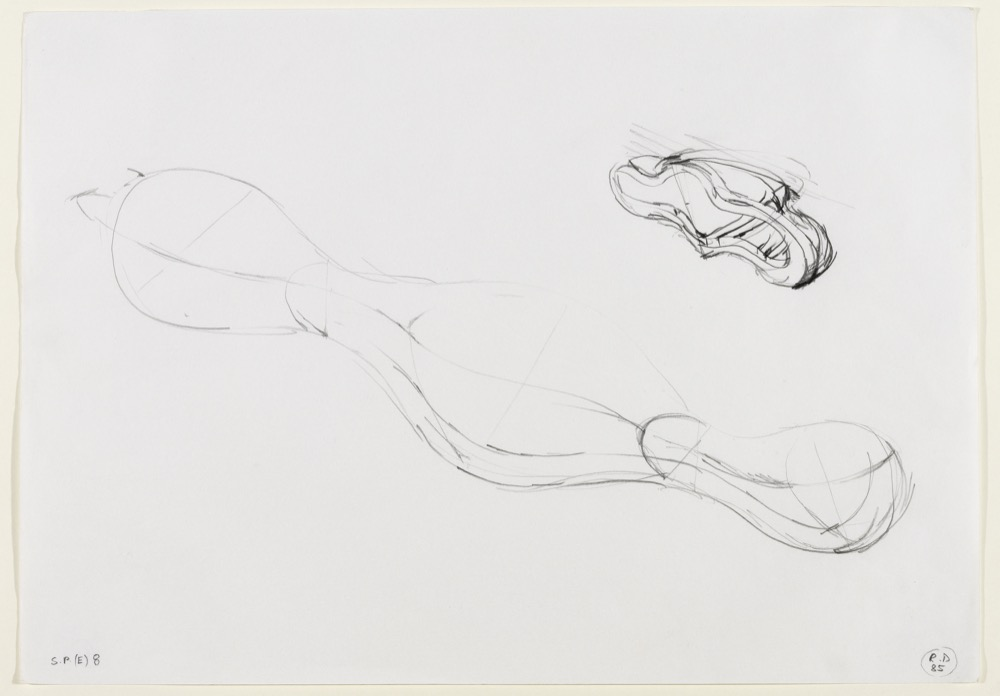 Study For 'Blind, Deaf And Dumb B'