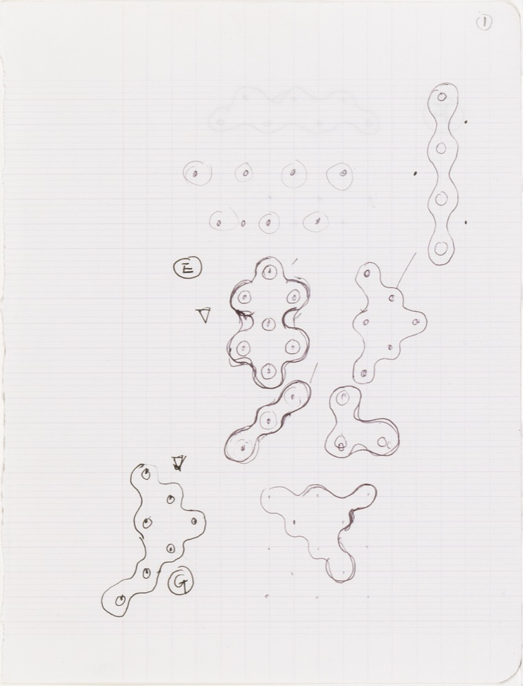 Study for 'Infinity' figures