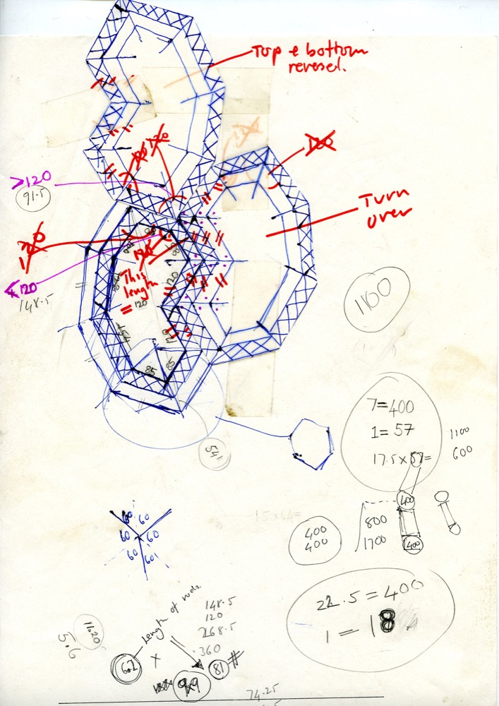 Working Drawing for  'Not Out Of The Woods Yet'